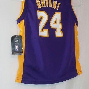 Adidas 100% Authentic Lakers Kobe Bryant Jersey